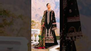 HUSSAIN REHAT Winter Collection brand winterunstitched designer embroiderddress [upl. by Nickerson]