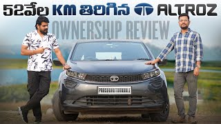 52000 KM Driven TATA Altroz Ownership Review ll in Telugu ll [upl. by Mohorva]