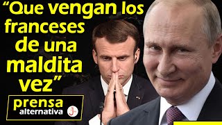 Rusia ya lo sabe Francia enviará tropas a Ucrania sí o sí [upl. by Essilem162]