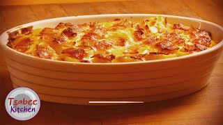 Hungarian Layered  Scalloped Potatoes Casserole recipe [upl. by Manfred]