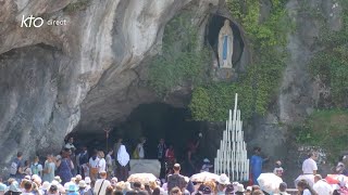 Chapelet du 31 juillet 2024 à Lourdes [upl. by Htebizile]