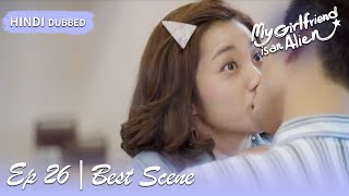 Fang Leng kissed Xiao Qi in front of Fang Lie🫣  My Girlfriend Is An Alien  Hindi DUB [upl. by Jenifer]