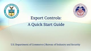 Export Controls A Quick Start Guide [upl. by Alessandro]