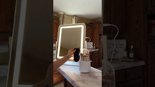 Vanity mirror LED Light 💡 3 different modes mirror ledlights vanitymirror [upl. by Brandais]