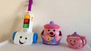 Fisher price vacuum  Cookie Jar  Teapot [upl. by Ganny]