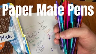 Paper Mate InkJoy Ball Point Pens [upl. by Nunci23]