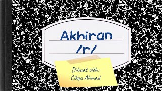 Pengajaran Akhiran r [upl. by Iona934]