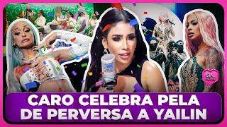 CARO BRITO CELEBRA PELA DE LA PERVERSA A YAILIN EN EL PRUDENTIAL “NO TIENES TALENTO” [upl. by Long995]