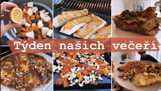 TÝDEN NAŠICH VEČEŘÍ 🍕🥗 Inspirace na rychlé a výživné vaření  Mimiampjá [upl. by Neelhsa677]