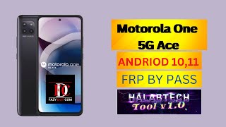 Motorola One 5G Ace Frp by pass Andriod 11  XT21132 Frp Bypass [upl. by Maggi181]