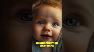 Christian baby boy name 2024 shorts babynames youtubeshorts babynameideas christianname name [upl. by Naoh]