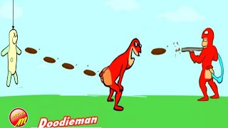 Doodieman Gameplay Trailer All Levels Gameplay Androidios cool online game [upl. by Henghold]