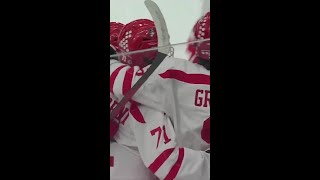 Macklin Celebrini Scores Twice For BU In 43 Win Over BC During Mens Beanpot [upl. by Iris]