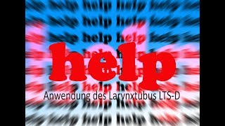 Erste Hilfe  Sanitäter  Lehrvideos  Anwendung des Larynxtubus LTSD [upl. by Kung763]