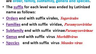 General Virology Classification  1st year  by Prof Khaled M Hassanein [upl. by Hoffmann]