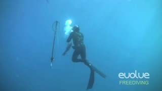 Footage of 2 spearfishing blackouts while freediving [upl. by Lambertson444]