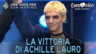 La premiazione di Achille Lauro a quotUna voce per San Marinoquot [upl. by Newmark]