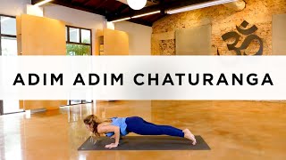 Adım Adım Chaturanga ～ Cihangir Yoga  Ayşe Demir [upl. by Araj]