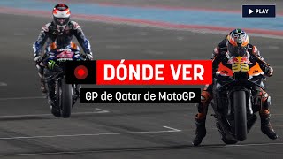 Horario y dónde ver  Gran Premio de Qatar de MotoGP [upl. by Winograd701]