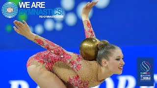 2017 Rhythmic Gymnastics Worlds Pesaro ITA  Day 3  Group A [upl. by Eenyaj]