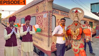 Journey In India’s Most Luxurious Ramayan Express train [upl. by Llerehc]