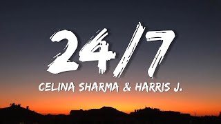 Celina Sharma amp Harris J  247 lyrics [upl. by Ocsic]