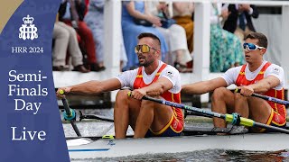 SemiFinals Day Live  Henley Royal Regatta 2024 [upl. by Norma881]