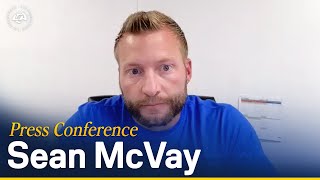 Sean McVay On Initial 53Man Roster Decision To Trade Ernest Jones IV To Titans amp Current ILB Group [upl. by Danelle]