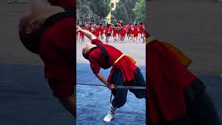 Zuijian Yanlu Martial Arts School Martial Arts Kung Fu One minute on stage takes ten years of [upl. by Eemla137]