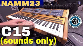 NAMM 2023  SOUNDS ONLY C15 by Nonlinear Labs [upl. by Lindsley]