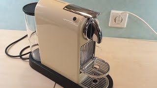 Nesspresso Delonghi EN Tabsmaschine reinigen öffnen Brühgruppe Kaffeeauslauf wasserpumpe [upl. by Mcclimans517]