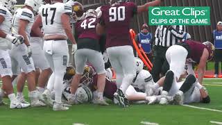 102823 HIGHLIGHTS Bemidji State 38 UMD Football 31 [upl. by Aray]