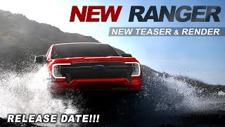 2022 FORD RANGER  Officially Release Date New Teaser and Our Fresh Renderings [upl. by Claudine]