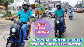 Fully Metal build Electric Vehicle  LFP Pouch battery  BNC Challenger S110125  Review in TAMIL [upl. by Zullo]