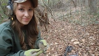 Metal Detecting with Abby  Found some Civil War Relics  Nugget Noggin [upl. by Morse]