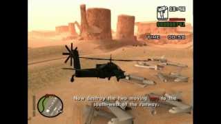 GTA San Andreas  Mission 68  learning to fly Part 7 DESTROY TARGETS PC [upl. by Binky]