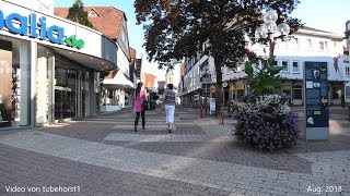 Stadtbummel durch Korbach Fußgängerzone im Aug 2018 in 4K von tubehorst1 [upl. by Esinaj]