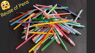 3 Best Craft Ideas Out Of Waste Pens  Reuse Of Old Pens  Best Out Of Waste Craft Ideas [upl. by Hasan]