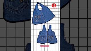 Dont throw away your jeans Teachers can use the creations for both purposes It is very practical [upl. by Samson]