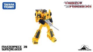 Optibotimus Reviews Takara Tomy Transformers Masterpiece MP39 SUNSTREAKER [upl. by Oicnanev41]