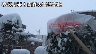 寒波襲来！青森大雪注意報～１日２回の雪片付け [upl. by Nueovas]