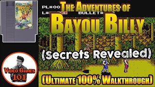 Bayou Billy Walkthrough  100 Guide  Video Games 101 [upl. by Columba510]