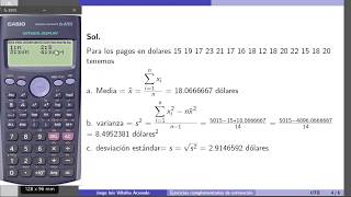 Ejercicio de estimación puntual 1 [upl. by Asiela395]