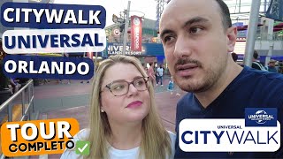 CityWalk Universal Orlando  TOUR Completo  ✅ Atração GRATUITA [upl. by Daryle]