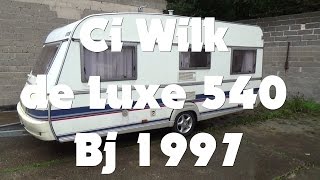 Wohnwagen Ci Wilk de Luxe 540 Bj 1997 aussen und ihnen [upl. by Sedinoel]