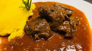 Gulash di manzo ungherese con polenta lo spezzatino più amato in tutto il mondo￼facile e buono [upl. by Burra215]