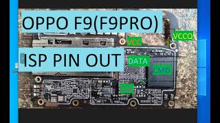 OPPO F9 f9pro isp pin out [upl. by Ssidnac504]