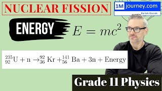 Grade 11 Physics  Nuclear Fission Reaction [upl. by Getter]