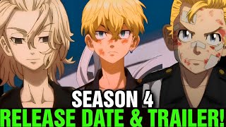 TOKYO REVENGERS SEASON 4 RELEASE DATE amp TRAILER  Situation [upl. by Ennahteb]