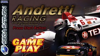 Andretti Racing Sega Saturn Gameplay [upl. by Lune816]